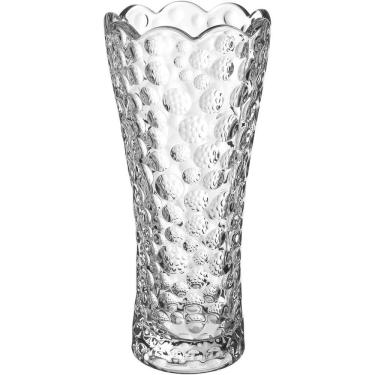 Imagem de Vaso Decorativo Enfeite Casa Floreiro Home&co Vidro 24x11x11cm Transparente