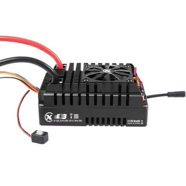 Imagem de XC E3 Sensored Electric Brushless Motor Controller for RC Car, 6-12S Lipo,300A Continuous Current,10-25A、6.0/7.4/8.4V BEC,Applicable to 1/5、1/7,Support Turbo Timing and APP Control