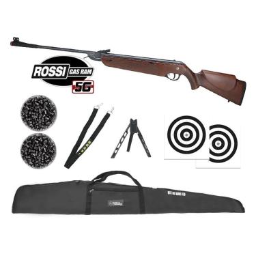 Imagem de Carabina Rossi Dione 5g Madeira Gás Ram 5.5 + Acessórios 3