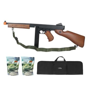 Imagem de Rifle De Airsoft Aeg Cyma Thompson Cm033 6mm - Cyma + Itens