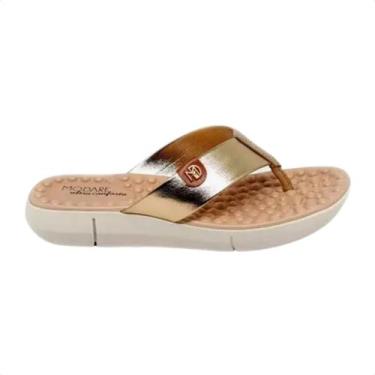 Imagem de Tamanco Feminino Papete Modare Dourado, Dourado camel, 36