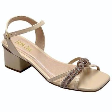 Imagem de Sandália Sua Cia Salto Bloco Feminina 8322-15659-Feminino