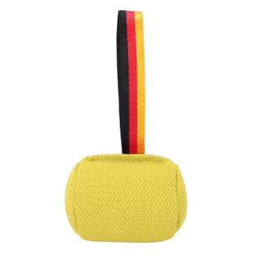 Imagem de HEEPDD Brinquedo de Reboque para Mordida de Cachorro, Brinquedo de Mastigar à Prova de Abrasão Espessado Com Alça Antiderrapante, para Treinamento de Cães Médios e Grandes e Exercícios (YELLOW)