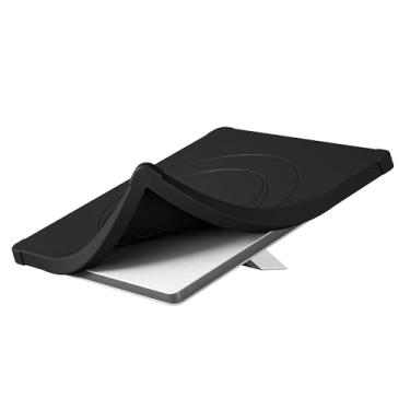 Imagem de DAIERTEK Starlink Mini Protector Cover - Capa de silicone preta, capa impermeável e anti-riscos para antena parabólica Starlink Mini (adequada para telhado, carro, caravana, camião, reboque)