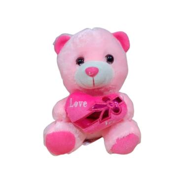 Imagem de Bichinho Urso Ursinho De Pelúcia Presente Menino Menina 22cm