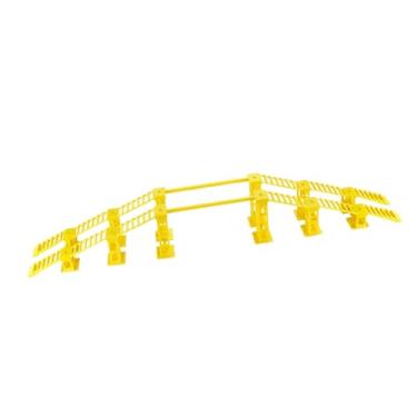 Imagem de JunZheHub Ponte RC para Crawler, Simulação de Pista de Obstáculos, Declive Íngreme, Material PP, Adequada para Competição em Pista de Carros RC, Estilo E