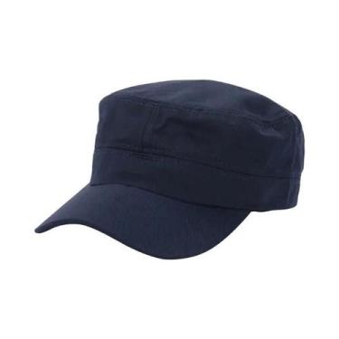 Imagem de Boné Militar Clássico Ajustável Unissex Estilo Flat Em Cinco Cores Mod