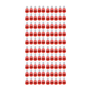 Imagem de Eujgoov Terminal de Tubo Isolado, Conector de Crimpagem de Cobre para Fio 8AWG, Terminais de Virola de Pino 100PCS para Equipamentos Elétricos e Automação