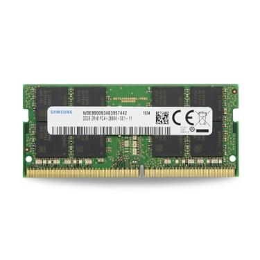Imagem de Original de fábrica 32 GB (1 x 32 GB) compatível com laptop Dell Precision 3550, 3551, 3560, M3530 DDR4 2666MHz PC4-21300 SODIMM 2Rx8 CL19 1.2v Notebook Memory Module Upgrade RAM Adamanta