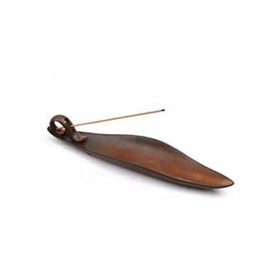 Imagem de Queimador de incenso de cerâmica e incenso de refluxo dragão de sândalo queimador de incenso (D 4,8 cm)