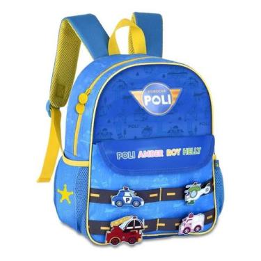 Imagem de Mochila de Costas Robocar Poli 13" RP24653D - Clio