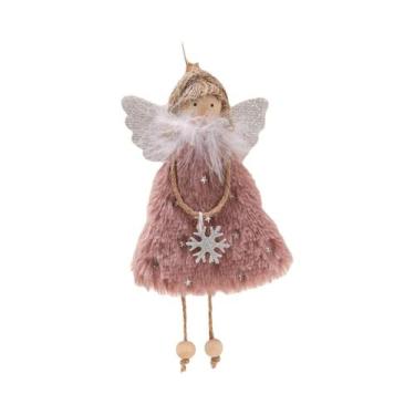 Imagem de Pingente De Boneca Anjo Fofa 3PCS Decorações Para Árvore De Natal Orna