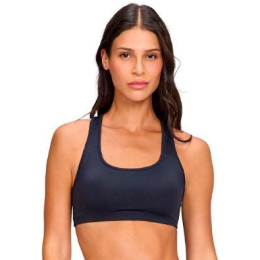 Imagem de Top Alto Giro Eterno Feminino, Preto, P