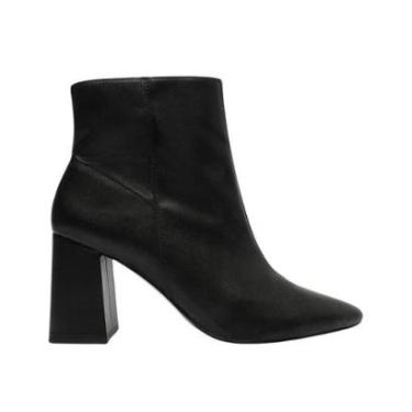 Imagem de BOTA AREZZO CANO BAIXO COURO FEMININA A119620001-Feminino