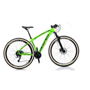 Imagem de Bicicleta Aro 29 Deeper 24 Marchas Shimano Tourney MTB B, Verde, 15"