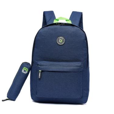 Imagem de Mochila Escolar Coban Casual Espaçosa Resistente Estojo-Feminino