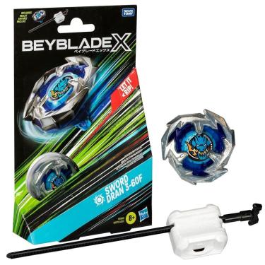 Imagem de Pião Beyblade X Sword Dran com Lançador - Hasbro