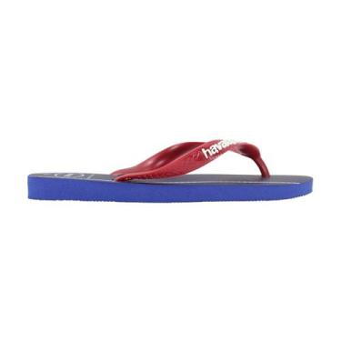 Imagem de Chinelo Masculino Havaianas Top Nations França Azul, Ve, 2711 azul fra