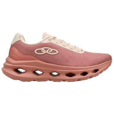 Imagem de Tênis Feminino de Caminhada Casual Elevado - Olympikus, 38, Rosa