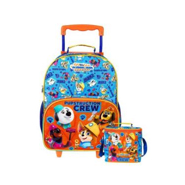 Imagem de Kit Escolar Cãozinho Genial Mochila Rodinha + Lancheira - Um Cãozinho 