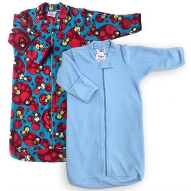 Imagem de 2 Sacos De Dormir Em Microsoft Hipoalergênico Para Bebês - - VOO ALTO,