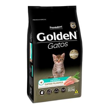 Imagem de Ração PremieR GoldeN Para Gatos Filhotes Sabor Frango 10,1Kg