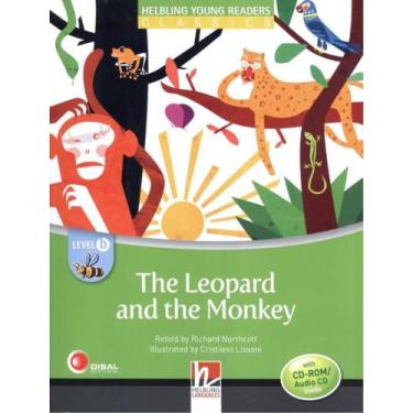 Imagem de Leopard And The Monkey The With Cd Rom And Audio Cd Level B - HELBLING