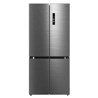 Imagem de Geladeira Frost Free Midea 4 Portas Inverter 474L Inox MDRF691FGD463 - Bivolt