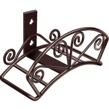 Imagem de Suporte para Mangueira de Jardim TomCare de Parede, Bronze, Alta Resis