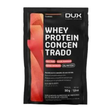 Imagem de Whey Protein Concentrado Sachê De 30g Sabor Cookies Dux
