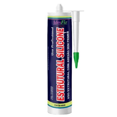 Imagem de Silicone Estrutural Branco Cartucho 400gr - AdesFix