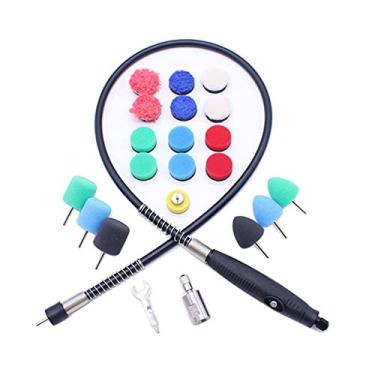 Imagem de Tingpai 22 PCS Detalhe do carro Almofadas de espuma de polimento Conjunto de discos de esponja Conjunto de polimento Ti s de maç a da porta do carro Detalhe de pequenas áreas Fer menta gi tória de