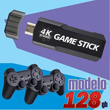 Imagem de Game Stick GD10 128gb 40 mil jogos com 2 Controles sem Fio