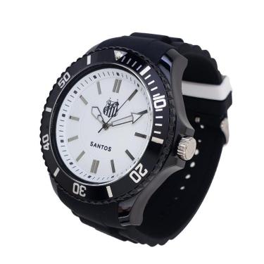 Imagem de Relógio Santos Fc Oficial Masculino Preto San-006-2