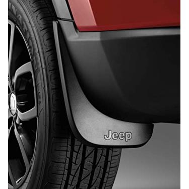 Imagem de Mopar 82214643AE Protetores de respingos moldados de luxo Jeep bússola traseira