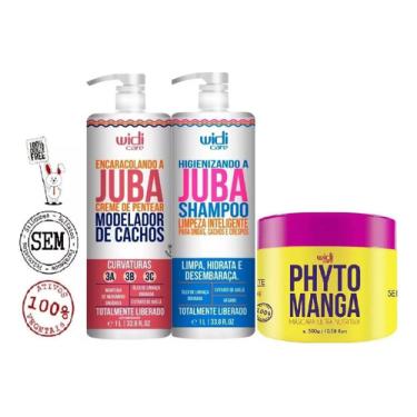 Imagem de Encaracolando + Shampoo Juba 1l + Phyto Manga 500g Widi Care