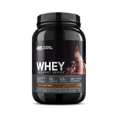 Imagem de Whey Protein 100% Gourmet 900G Chocolate  Optimum Nutrition