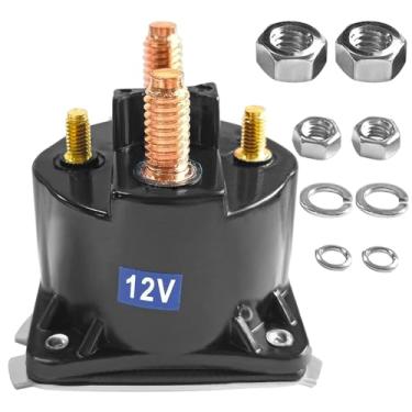 Imagem de JoyTube Solenoide de reboque de descarga 12V 4 Terminal 100 AMP, relé de solenoide de serviço intermitente substituir SAZ4201GJ 7522 SAZ-4201ER 070009 190107 Unidade KTI KTI 391-2-C