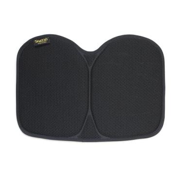 Imagem de Almofada de gel para viagem Skwoosh Pilot com malha respirável Airflo para avião, carro, ônibus, trem | Feito nos EUA