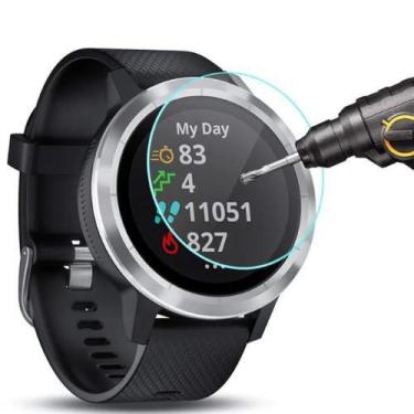 Imagem de Película Vidro Compatível com Garmin Vivoactive 5 c/ 01 Unid - Poolsy,