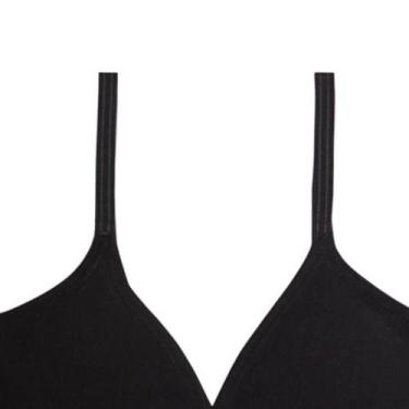 Imagem de Sutiã DelRio 40354 Infantil, Preto, M