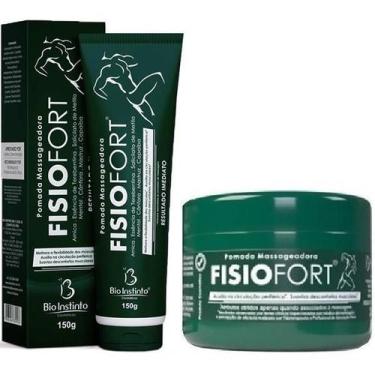 Imagem de Kit 5 Pomada Massageadora Fisiofort Arnica Mentol Cânfora - Bio Instin