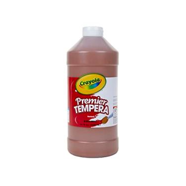 Imagem de Crayola Tempera Paint, Brown Kids Paint, 32oz, Quart (54-1232-007)