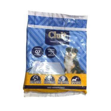 Imagem de Club Pet Tapete Higiênico 60cmX60cm 7 unidades