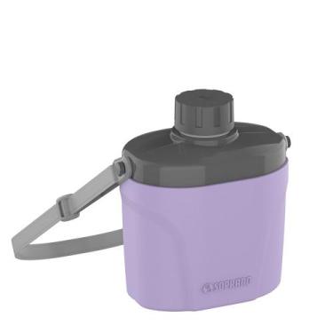 Imagem de Cantil Isotérmico 600 ml Lavender Safari - Soprano, Lavender