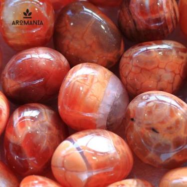 Imagem de Ágata de Fogo - A Pedra da Vitalidade - Aromania Essências