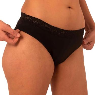 Imagem de Calcinha Absorvente Korui - Preta - Pp