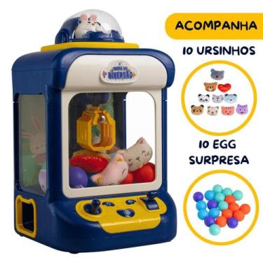 Imagem de Maquina de Ursinho Maquina de pegar Bichinho Brinquedo Garra da Divers