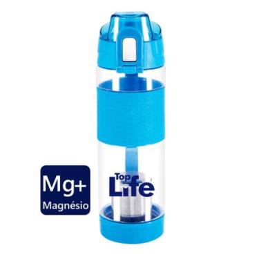 Imagem de Garrafa De Água Top Life  Alcalina Portátil Com Magnésio 600ml