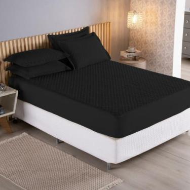 Imagem de Capa Para Colchão Casal Padrao Colcha Cobre Leito Junior Matelada  Var